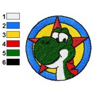 Mario Embroidery Design 11